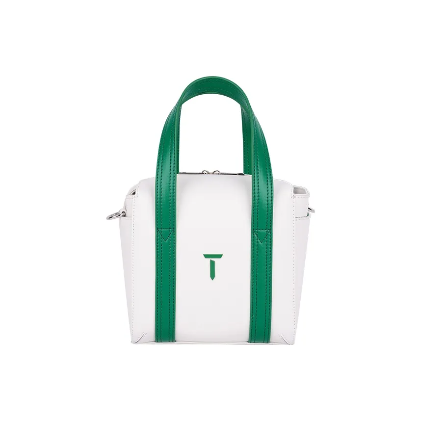 EUROPEAN TOUR Корова Кожа Одно Плечо Сумка Стандартная Женская Белая Зеленая