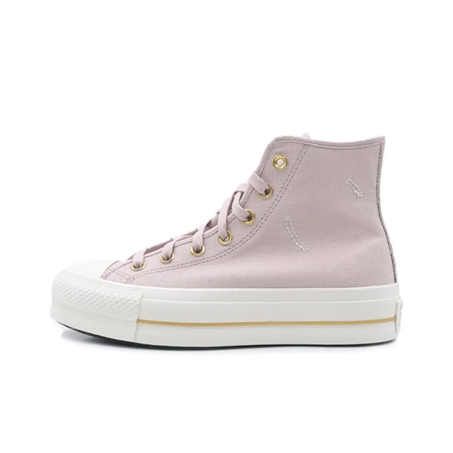 Конверс All Star Lift High Топ Кеды Женские Розовый