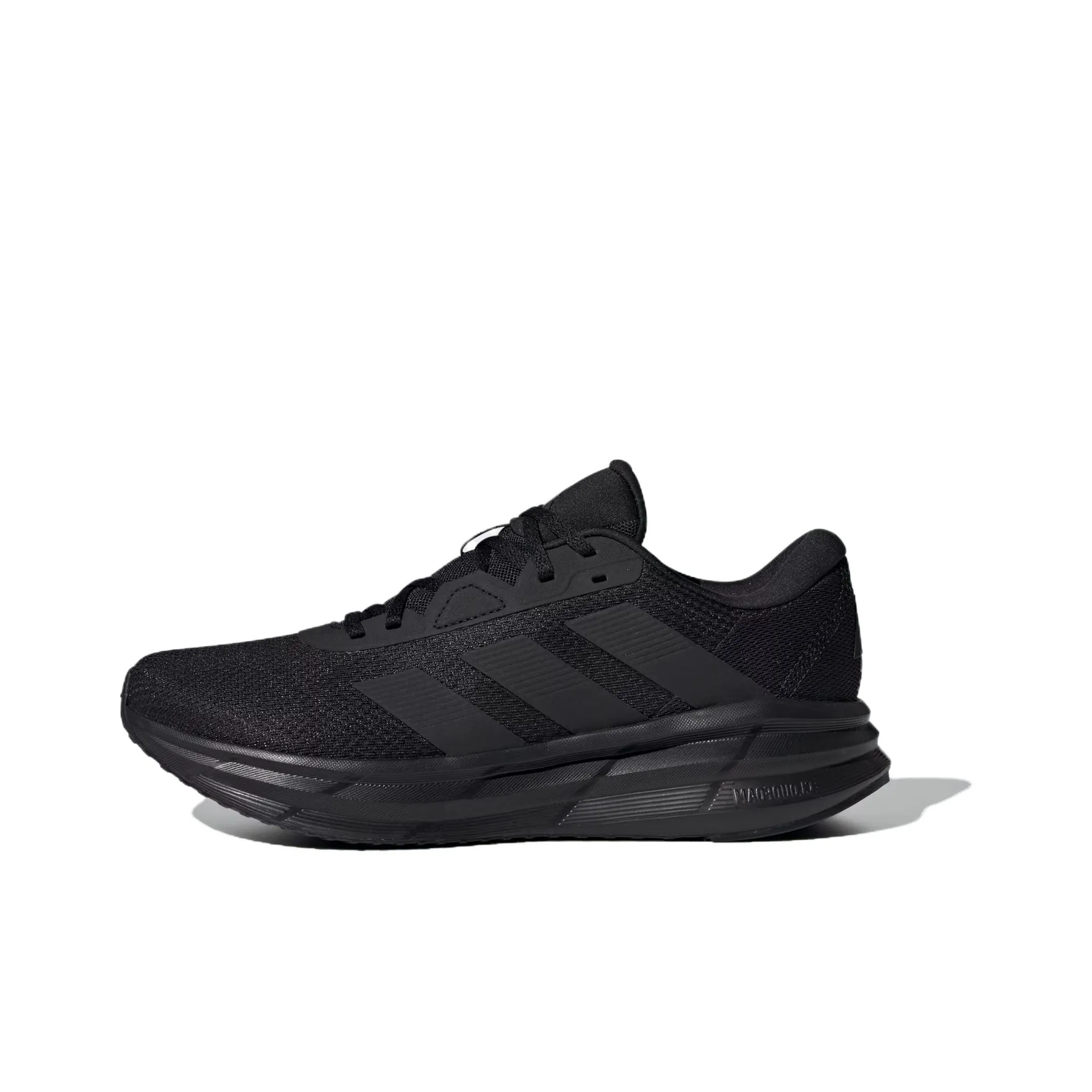 Adidas Galaxy 7 Slip-resistant Abrasion-resistant Low Top Беговые кроссовки Мужские Черные