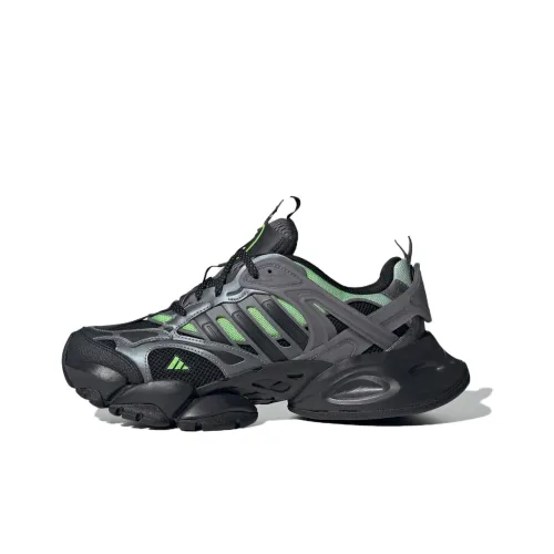 Adidas XLG RUNNER DELUXE Беговые кроссовки Низкие Серо-зеленые Унисекс