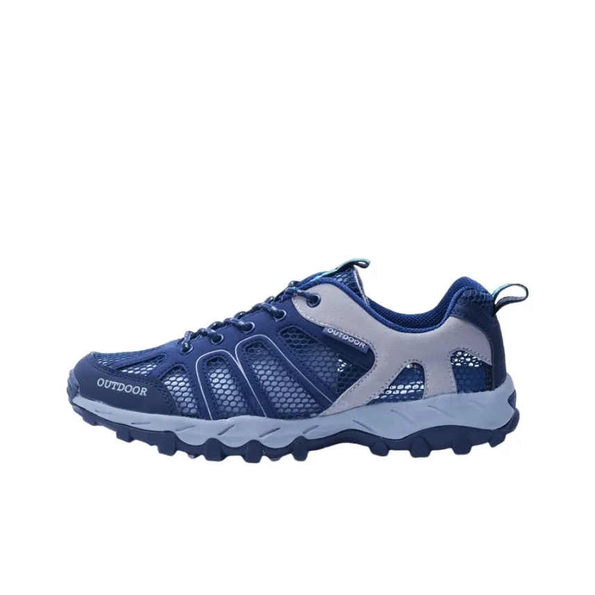 GNTD Cushioned Slip Resistant Abrasion Resistant Low Top Hiking Shoes Unisex