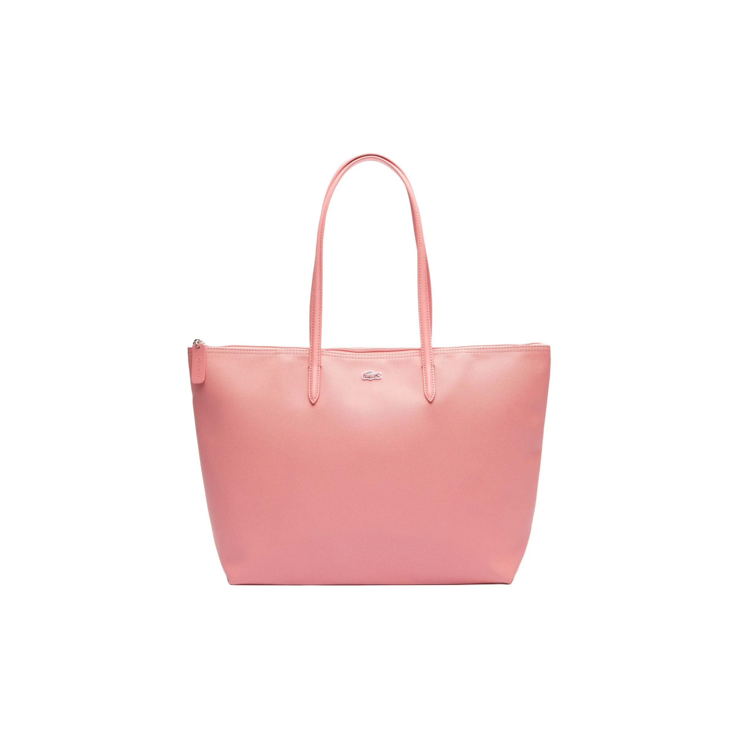 LACOSTE PVC Tote Bag, Shopping Bag, Shoulder Bag, Handbag Trumpets Women's Pink