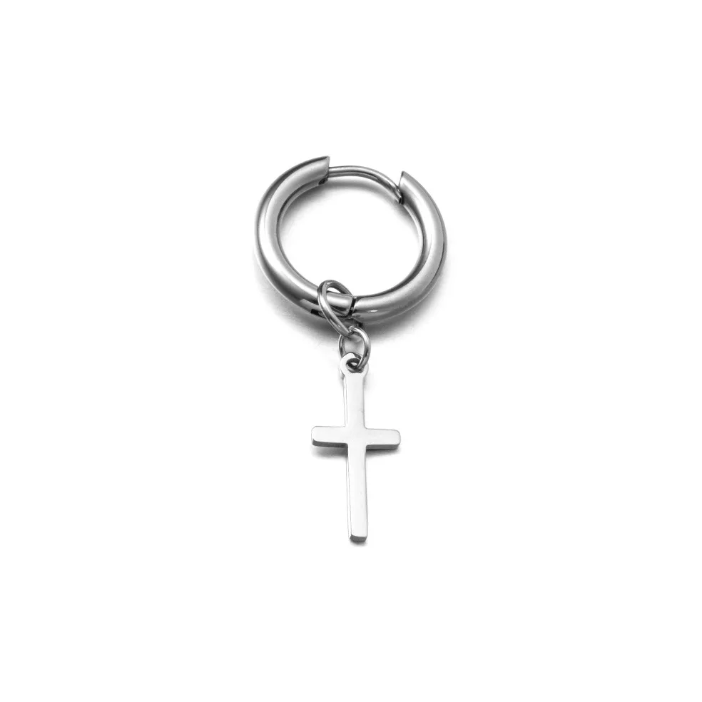 DWCP Серьги из титанового стального сплава Унисекс