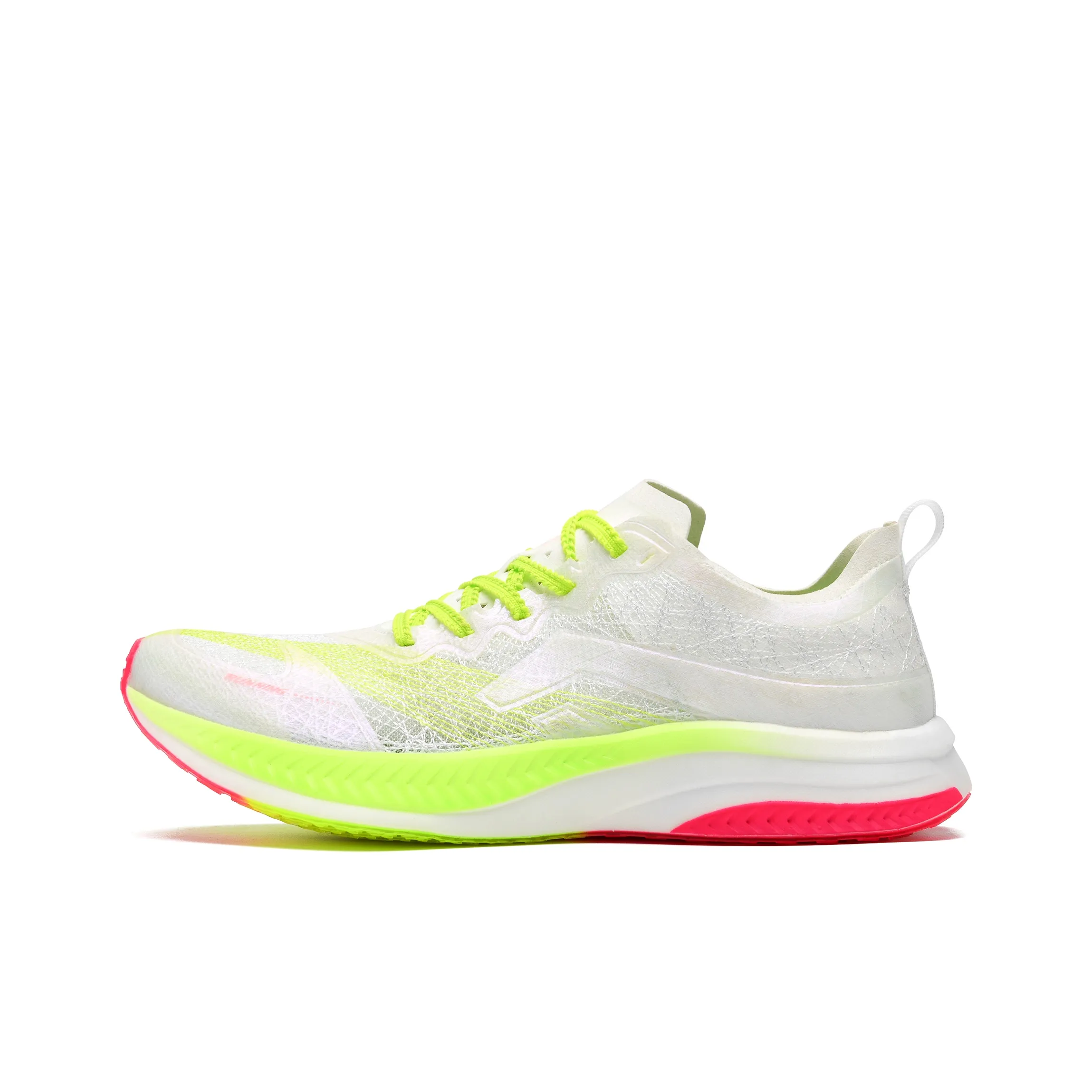 FINEWAY Низкий топ беговые кроссовки унисекс неоновый желтый