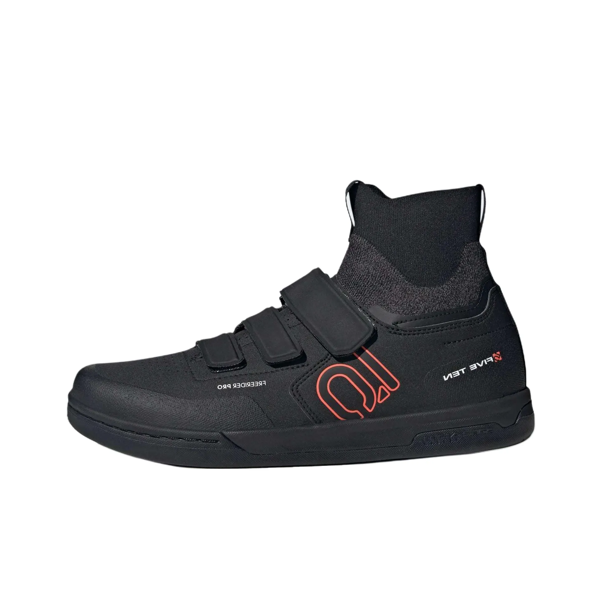 Adidas Five Ten Freerider Pro Mid Core Black Solar Red Grey Three