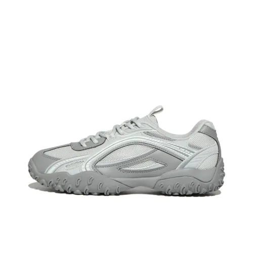 FILA Eschape Беговые кроссовки Низкие Серый Белый Унисекс