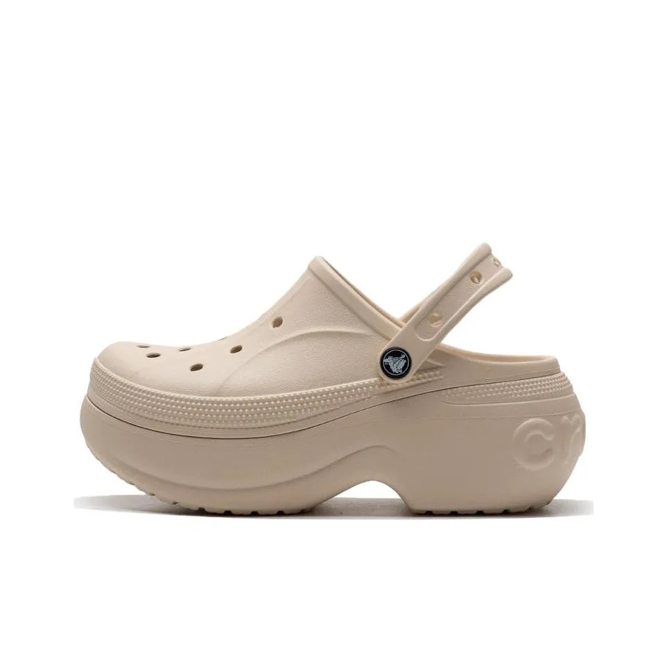 Crocs Abrasion Resistant Slip Resistant Wrap toe Slippers Unisex Apricot