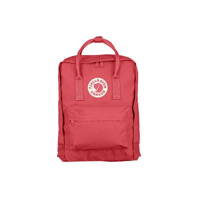 Fjallraven 16L Backpack Outdoor Bag Vinylon Peach Pink Unisex