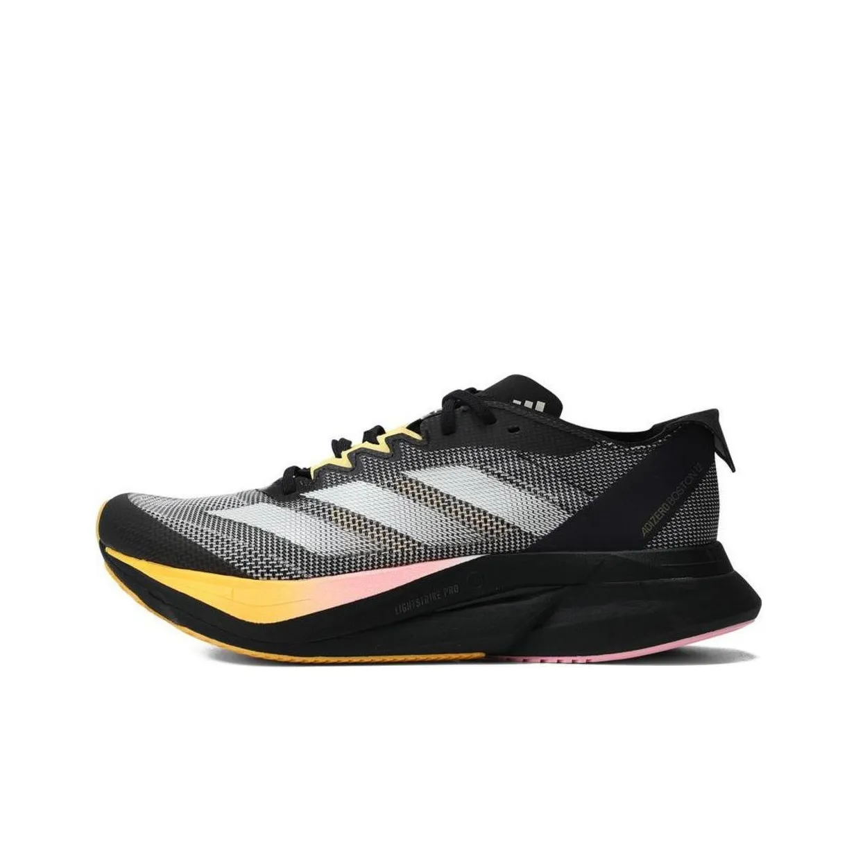 Adidas Adizero Boston 12 Core Black Zero Metalic Spark Women's