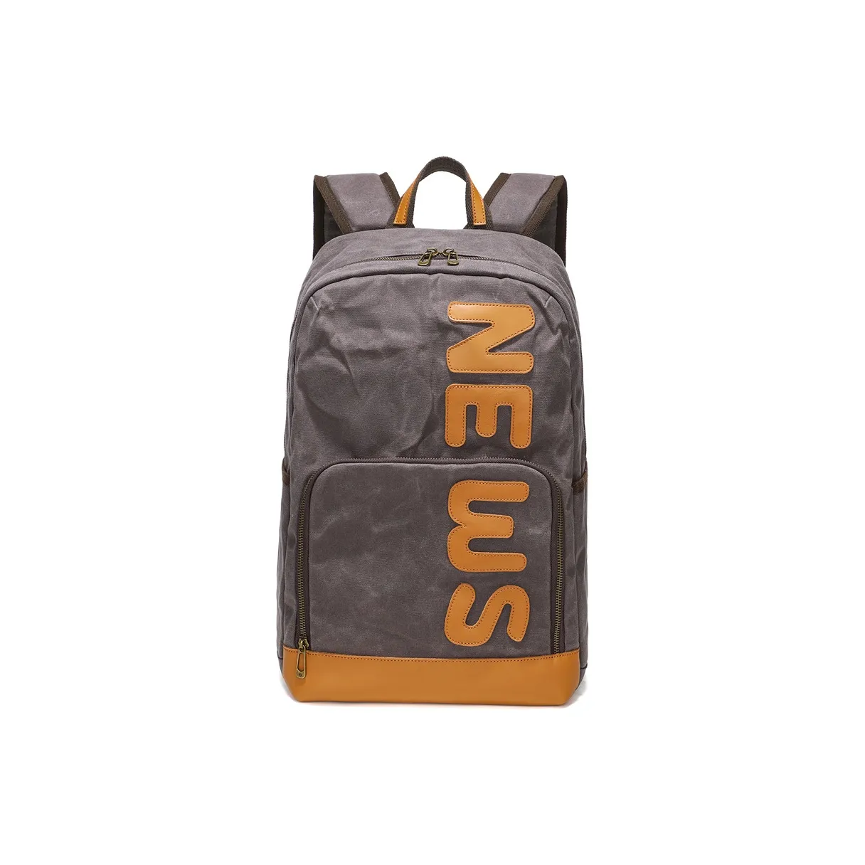 TTaG．baG Рюкзак из батикованного холста Мужской Серый Армейский Зеленый Хаки Земной Желтый