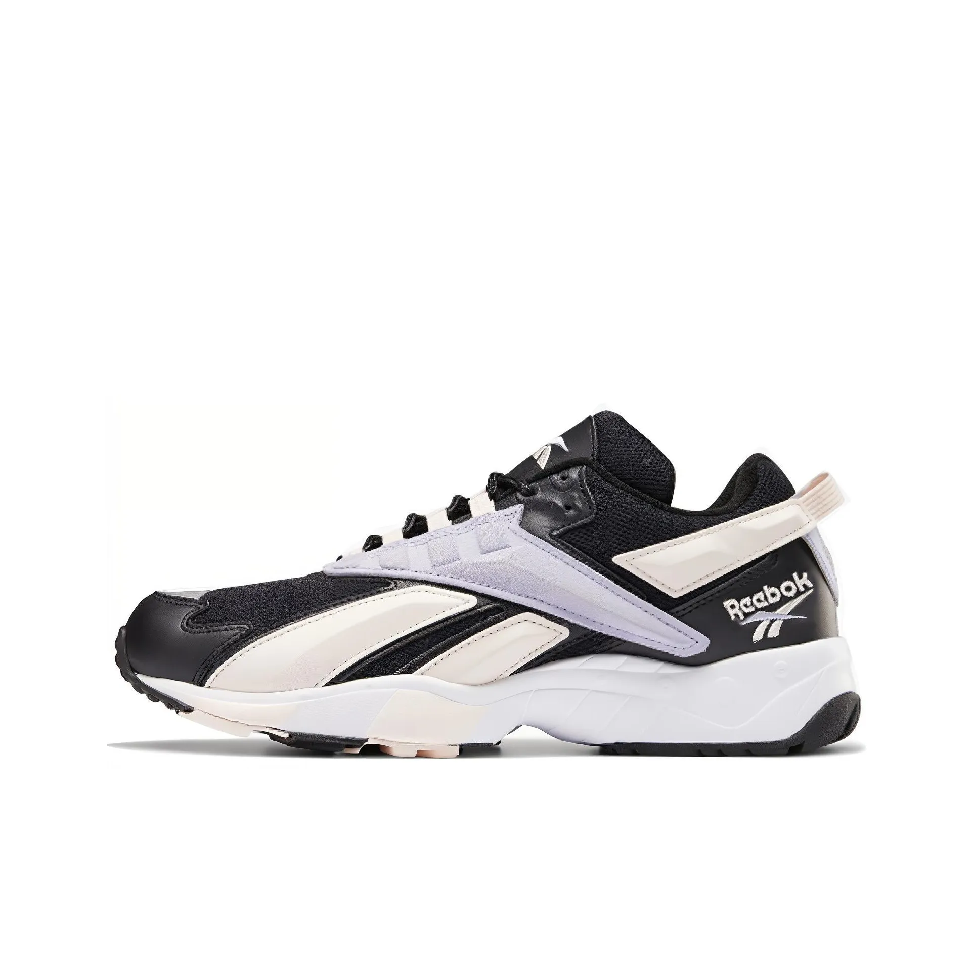 Reebok Interval 96 Low Топ Casual Унисекс Черный Розовый