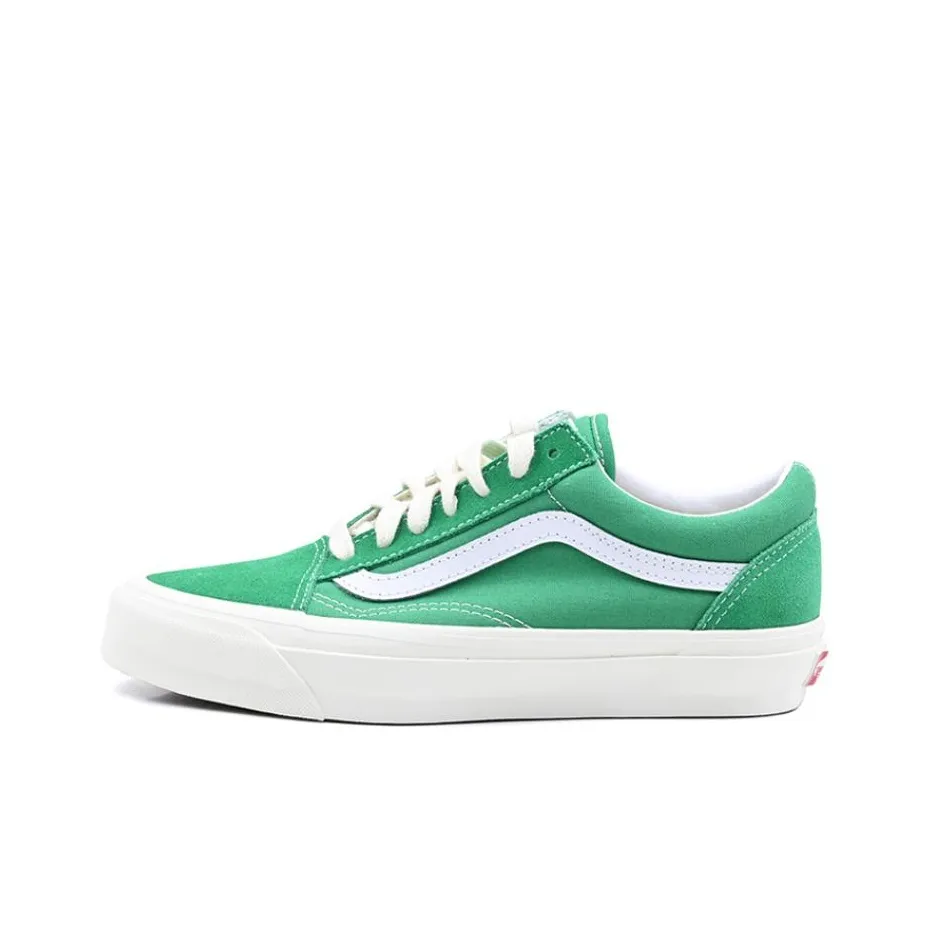 VANS Old Skool Collection Низкий Топ Casual Унисекс Зеленый Белый