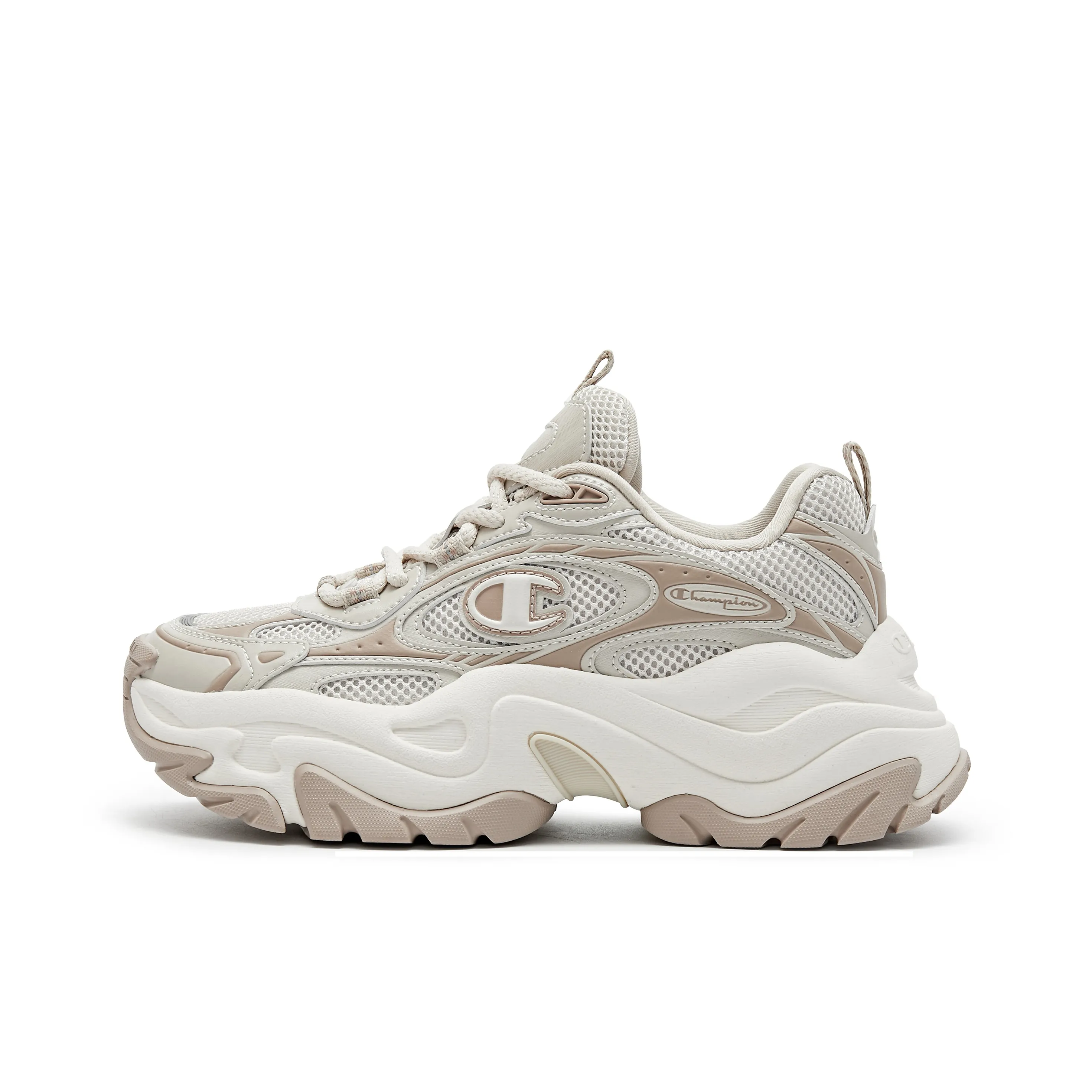 Champion Nebula Low Top Split Sneakers Women's Khaki Чемпион Небула Низкие Кроссовки Split Женские Хаки