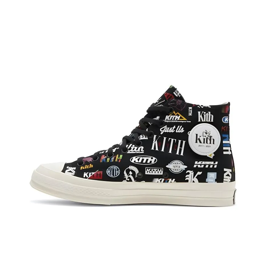 KITH x Converse Chuck Taylor All Star High Топ Кеды Унисекс Черный