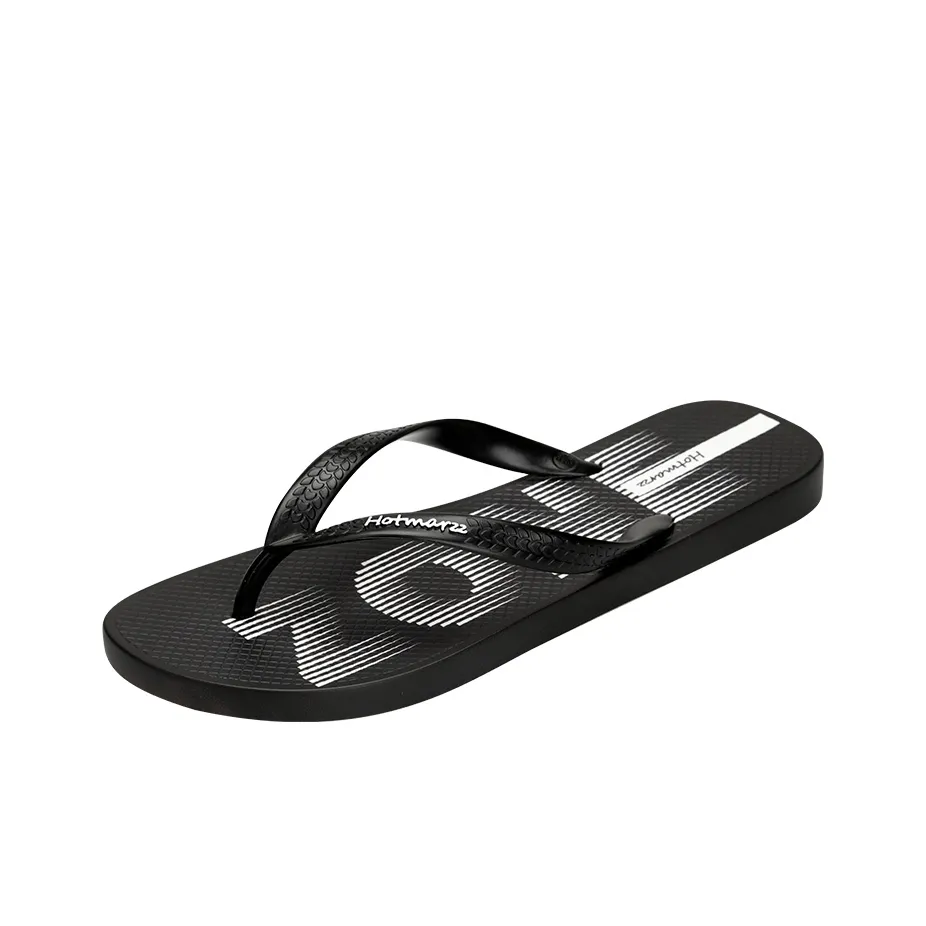 HOTMARZZ Противоскользящие шлепанцы мужские черные