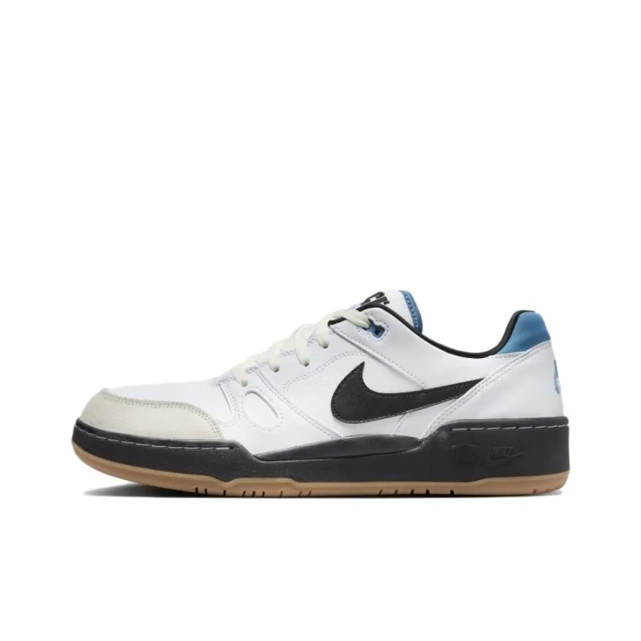 Nike Full Force Low White Black Aegean Storm