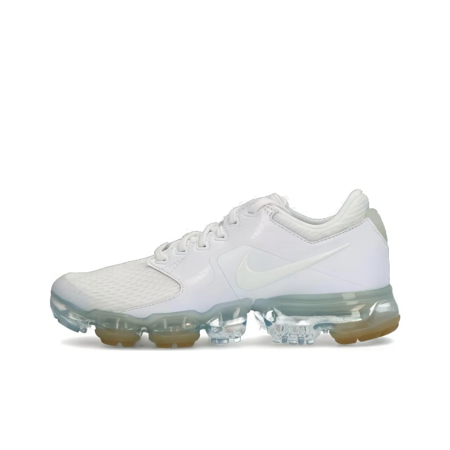 Nike VaporMax CS Low Топ Повседневные Беговые Кроссовки Унисекс Белые