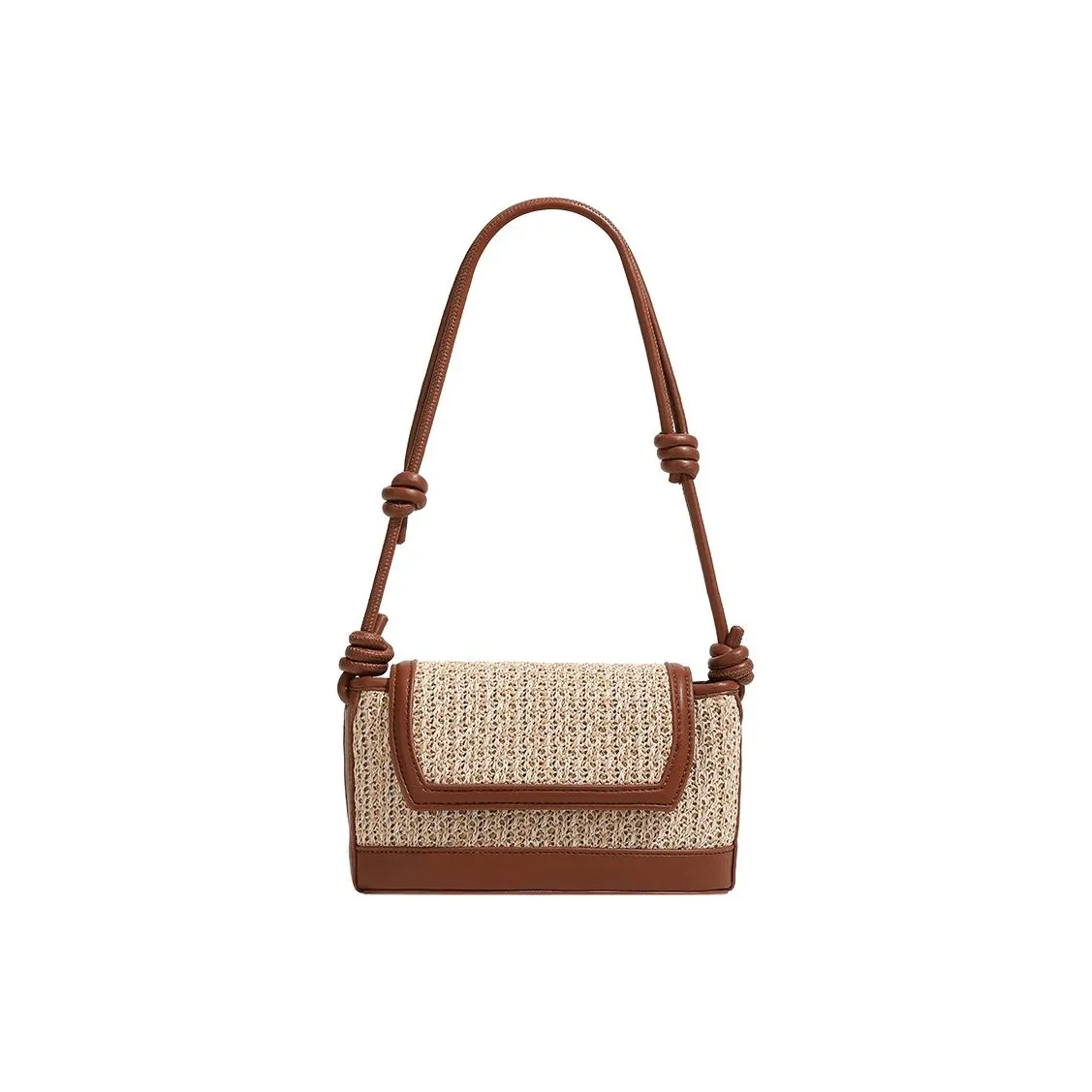 H YXIANG Солома с микрофибровой кожей через плечо Сумка сумка через плечо Женская