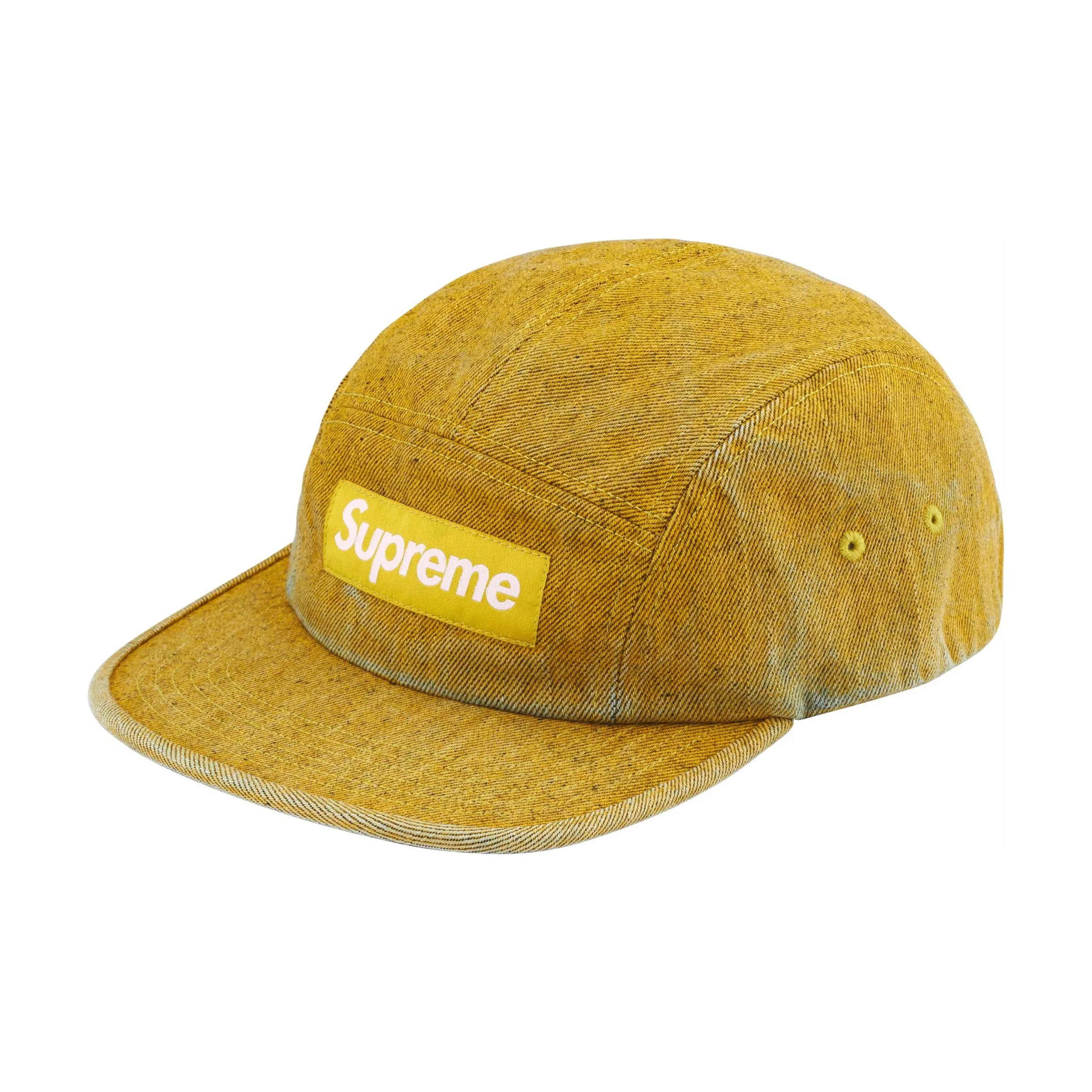Supreme Coated Denim Camp Cap