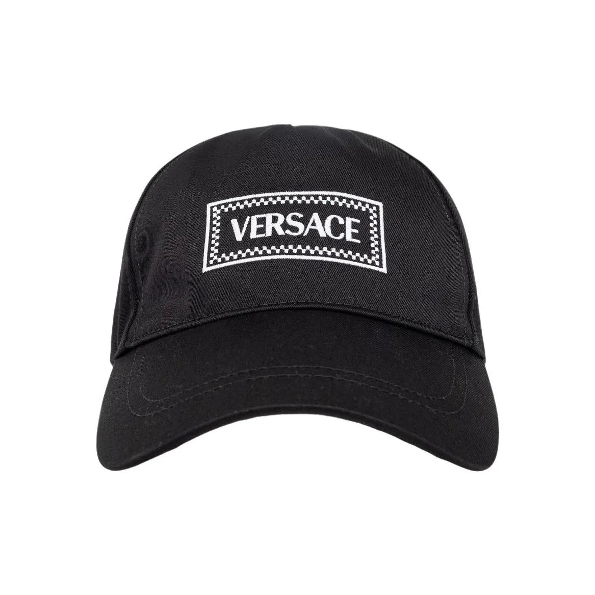 VERSACE Logo Embroidered Baseball Cap