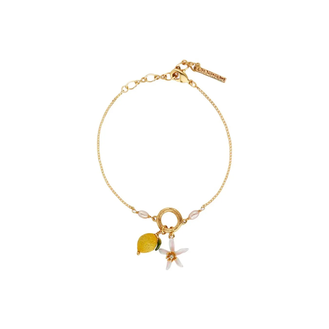 LES NEREIDES Золотой Покрытый Браслеты из Латунь Женские Золотой