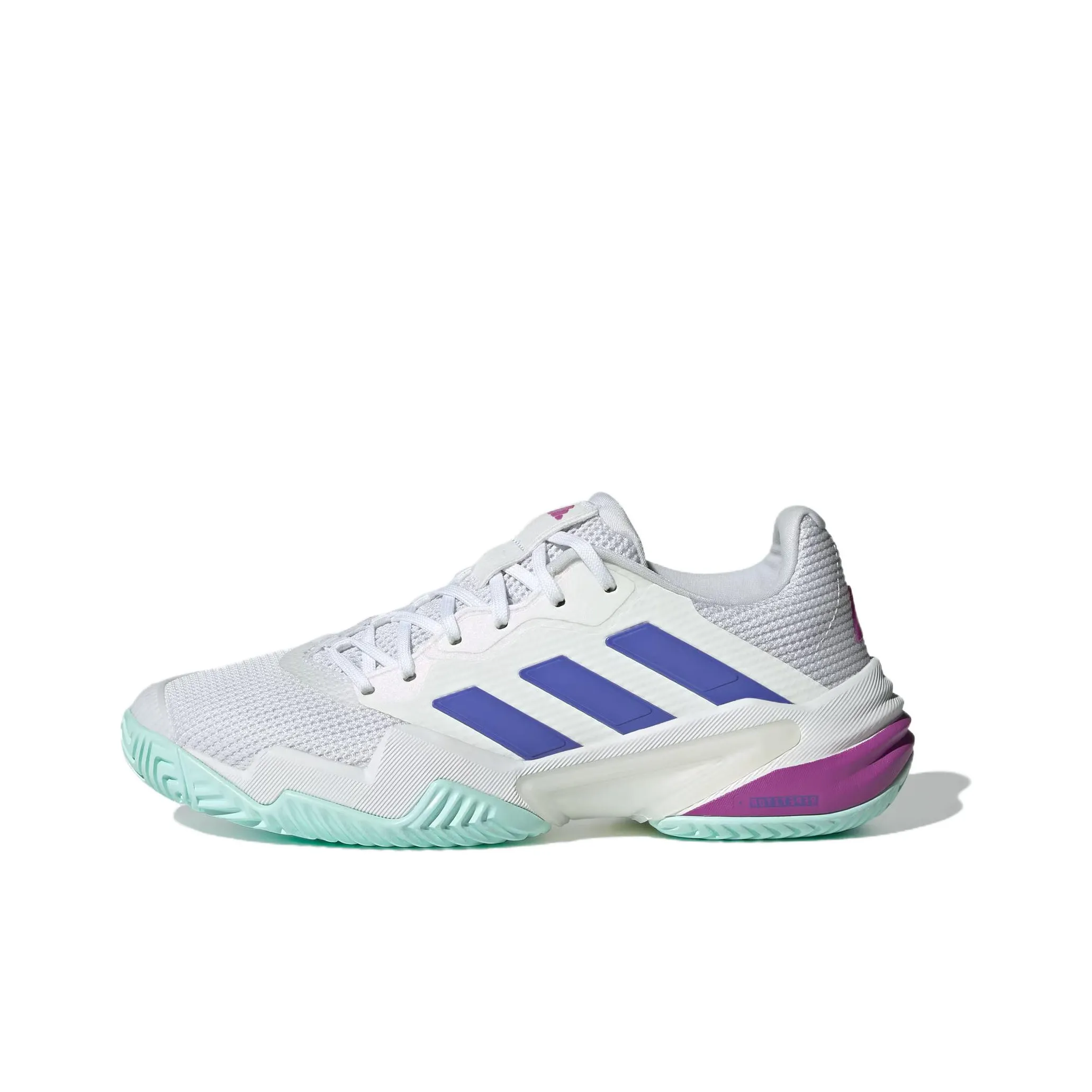 Adidas Barricade 13 Cloud White Cobalt Blue Purple Burst Women's