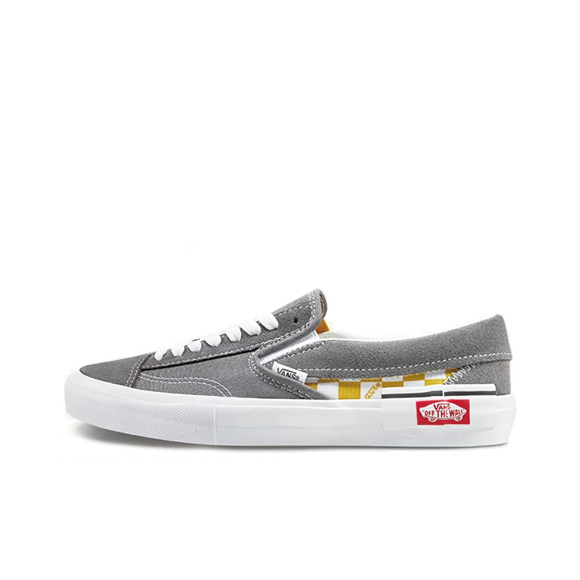 Slip On Vans Cap 'Checkerboard Pewter Mango Mojito'