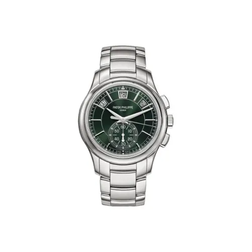 PATEK PHILIPPE Автоматический Механический Movement Мужские Часы Комплекс Функция Хронограф Серия 42 мм Зеленый