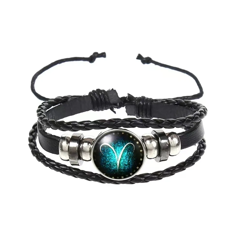 BLESSED BULLET Wax Thread Bracelets Unisex