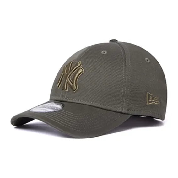 New Era Хлопок Эластан Бейсболки Унисекс Оливково-зеленый