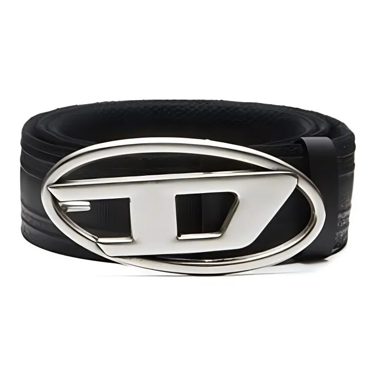 DIESEL Металл Ремень Мужской Черный Коричневый