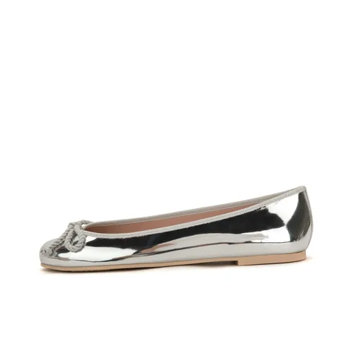 Pretty Ballerinas Женские повседневные туфли Серебряные Женские
