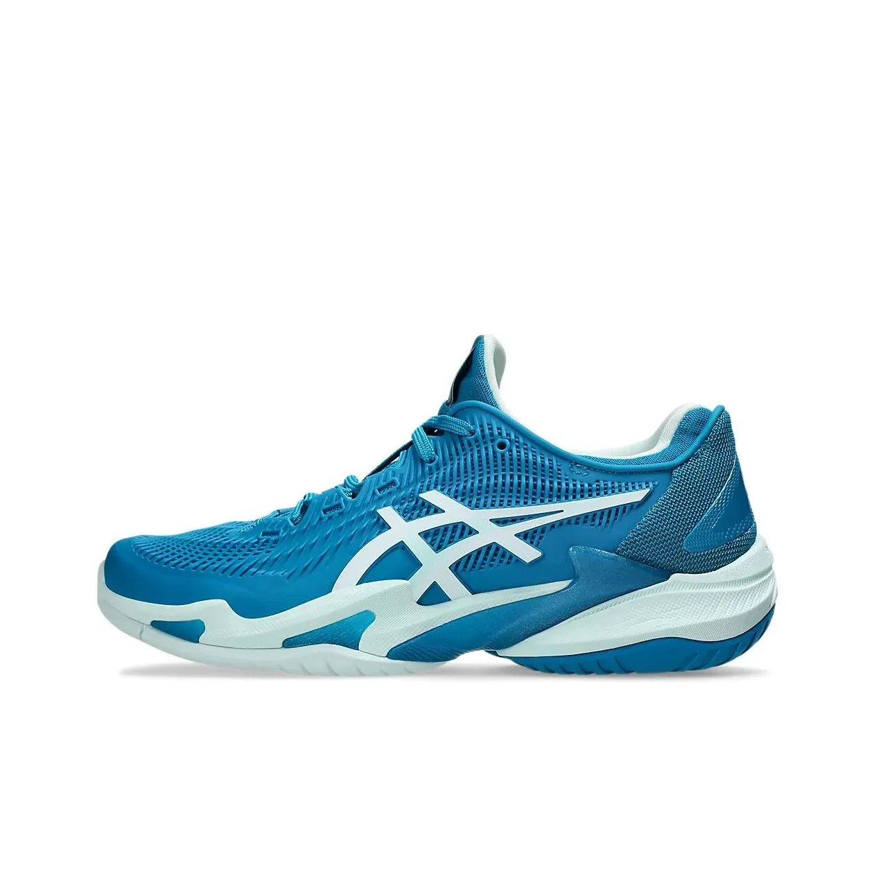 Asics Court FF 3 Low Топ Теннисные Кроссовки Женские Синие Зеленые
