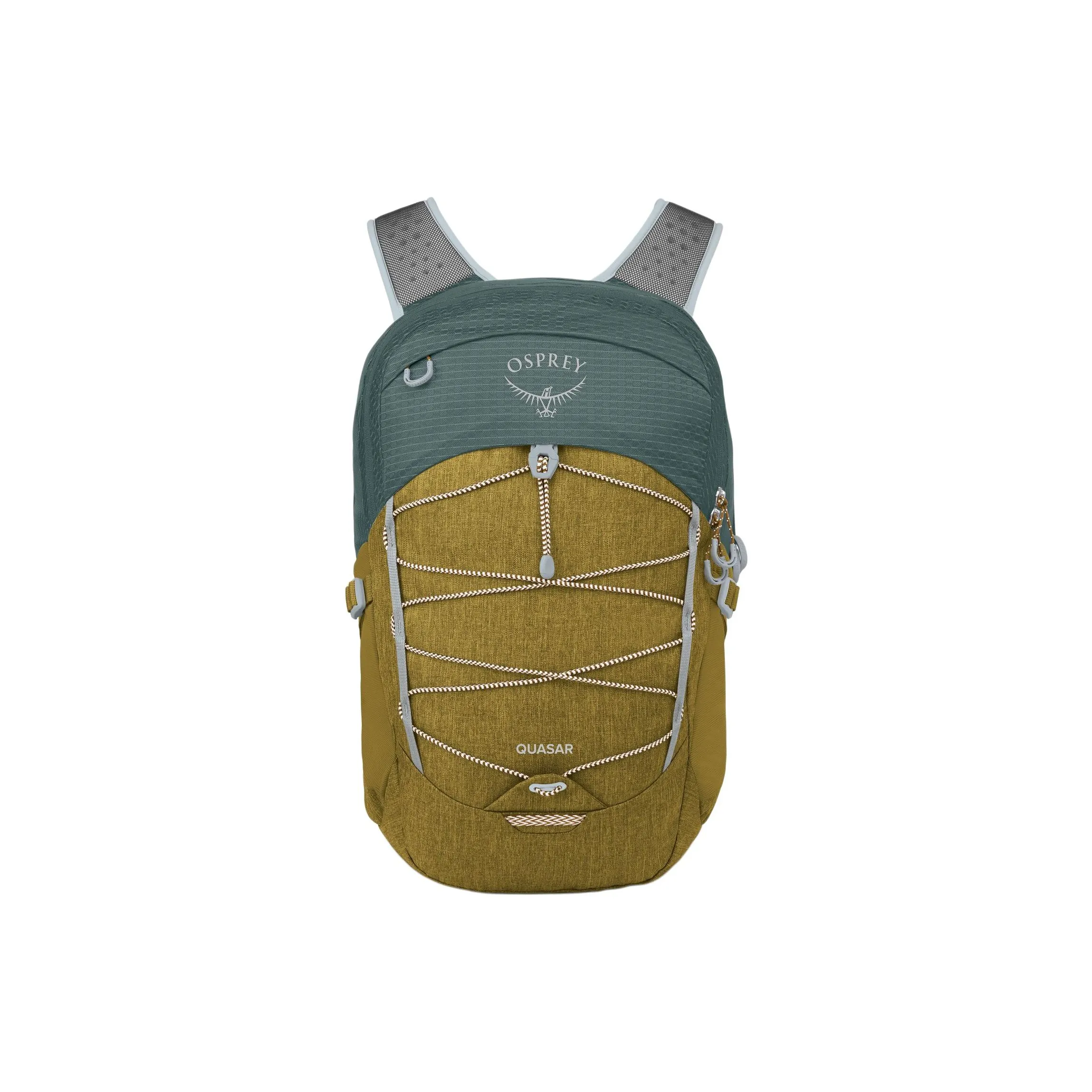 OSPREY Nylon Outdoor Mountaineering Bag Backpack Regular Unisex Gold Brown & Green
