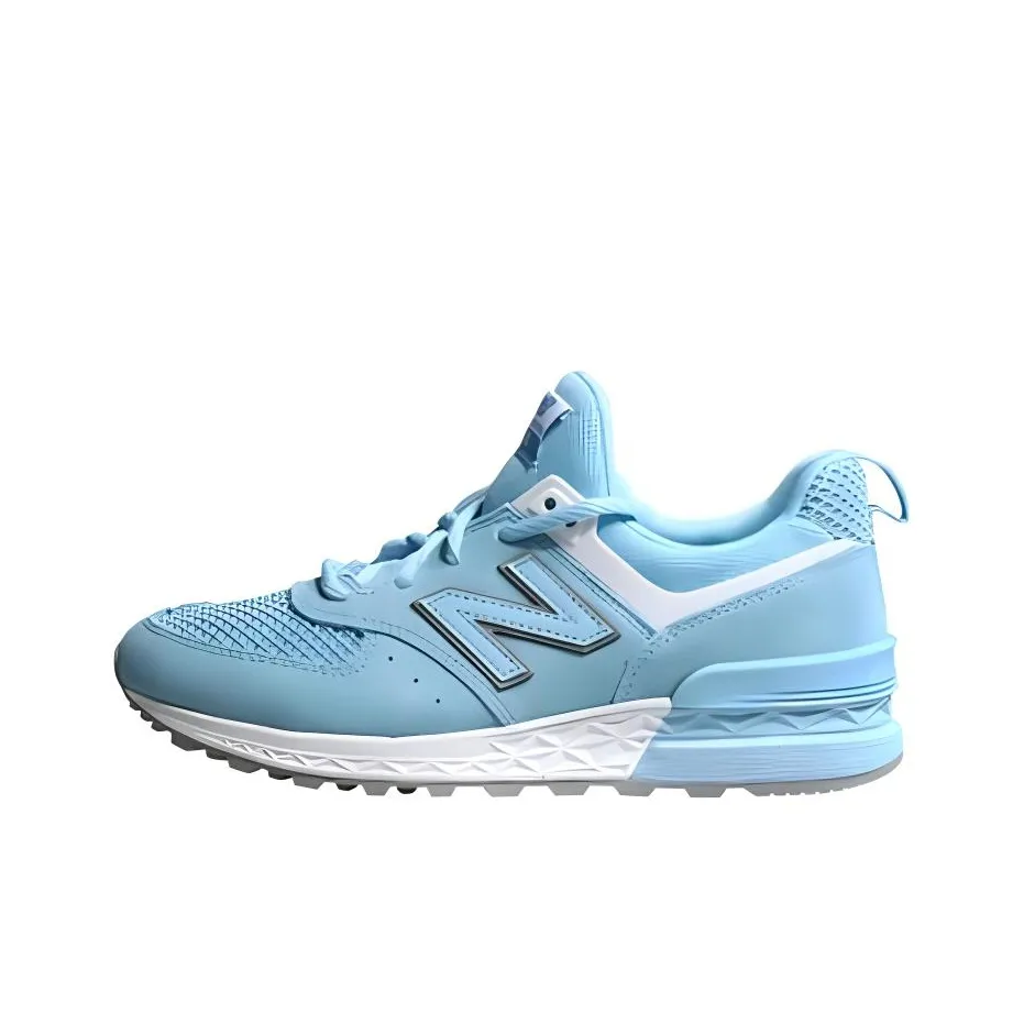 New Balance NB 574 Low Топ Марафон Беговые кроссовки Мужской Синий Белый
