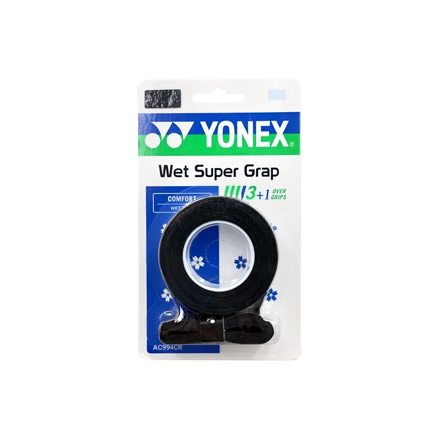 YONEX Badminton Grip Tape Polyurethane Badminton Racket Thin 4 Pack