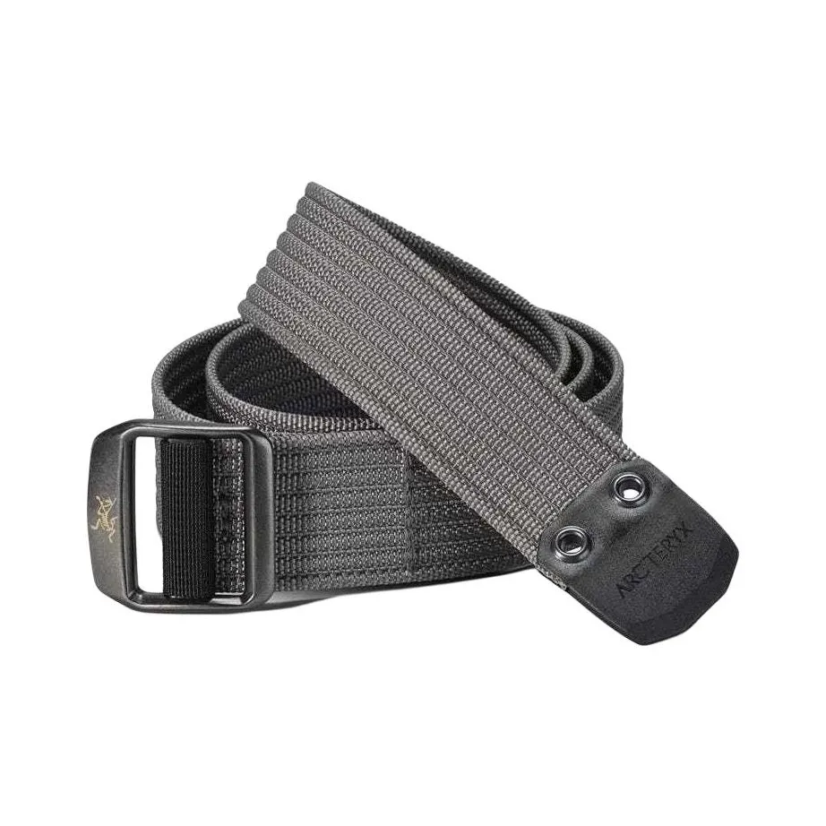 Arcteryx Nylon Belt Unisex Gray Width  3.8CM