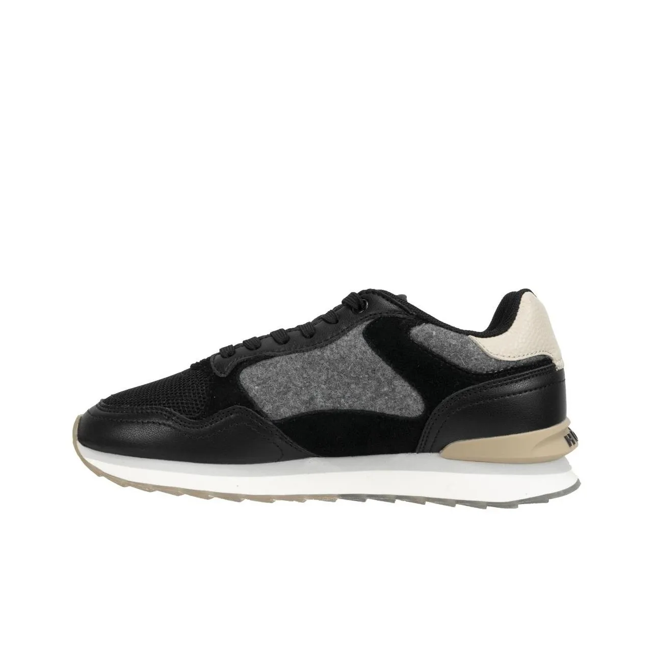 HOFF Anti Slip Wear Resistant Low Top Casual Shoes Women's Black Gray Color