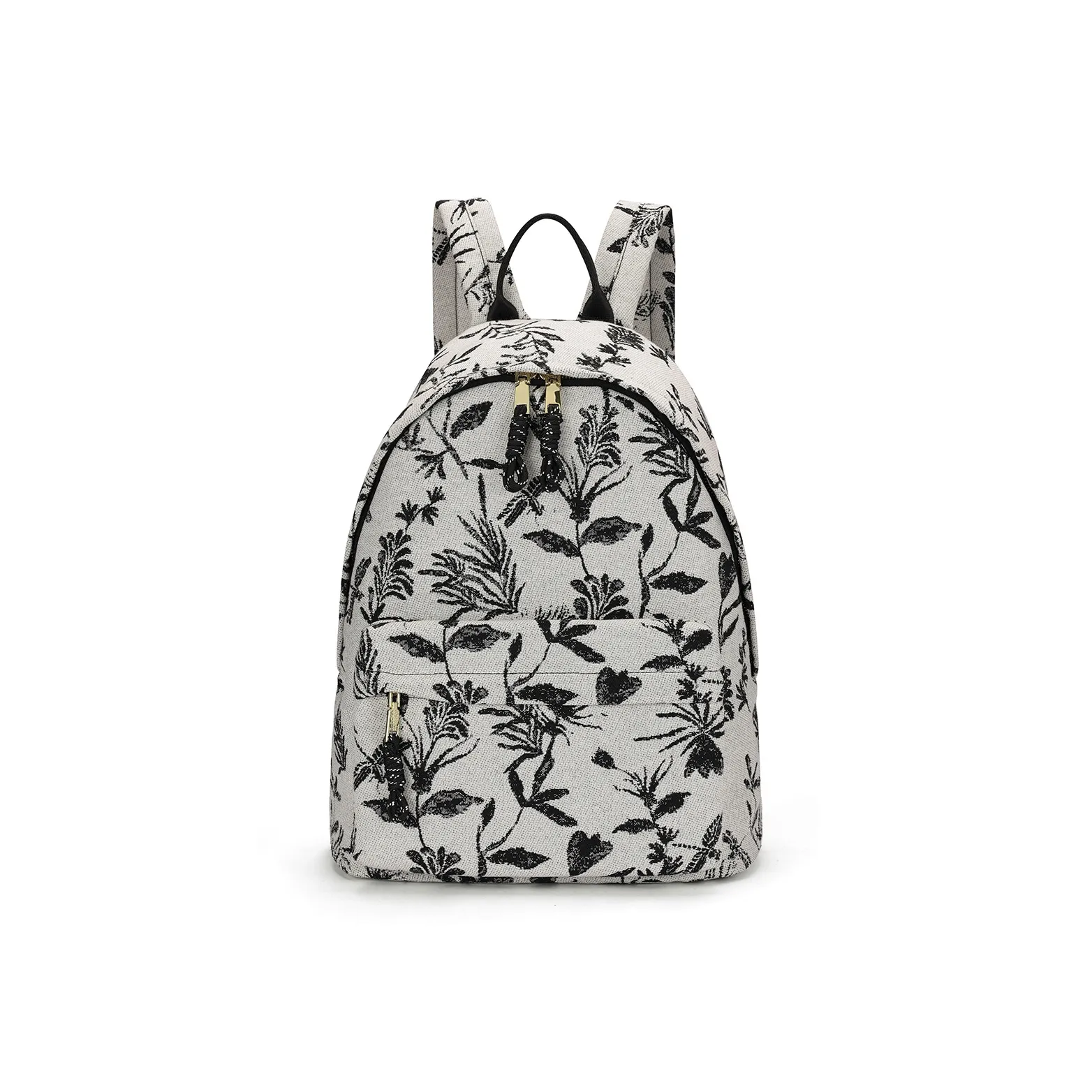 Roberta Di Camerino Ткань Легкий Студенческий Рюкзак Большой Унисекс Чернила Жаккард