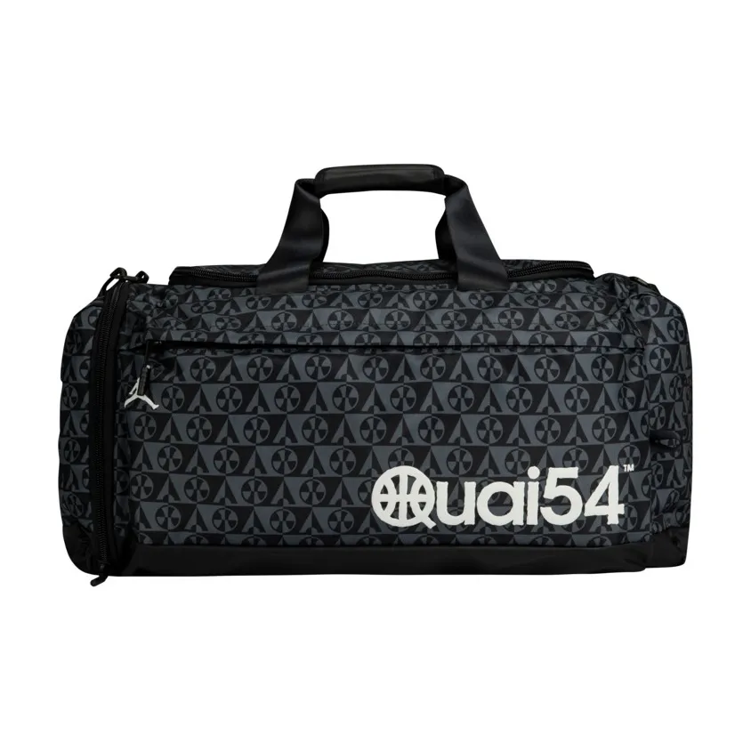 Jordan Polyester Fitness Luggage Travel Bag Regular Unisex Black