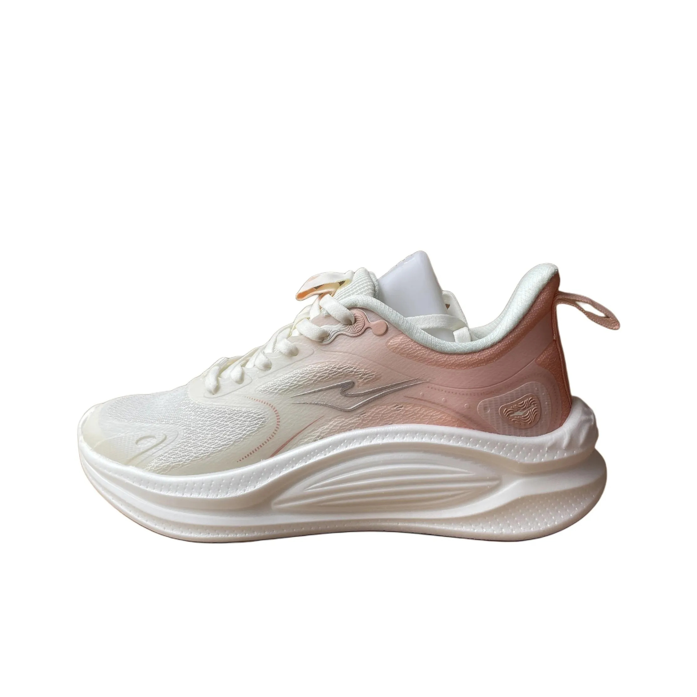 Erke Anti Slip Wear Resistant Running Shoes Women's Peach