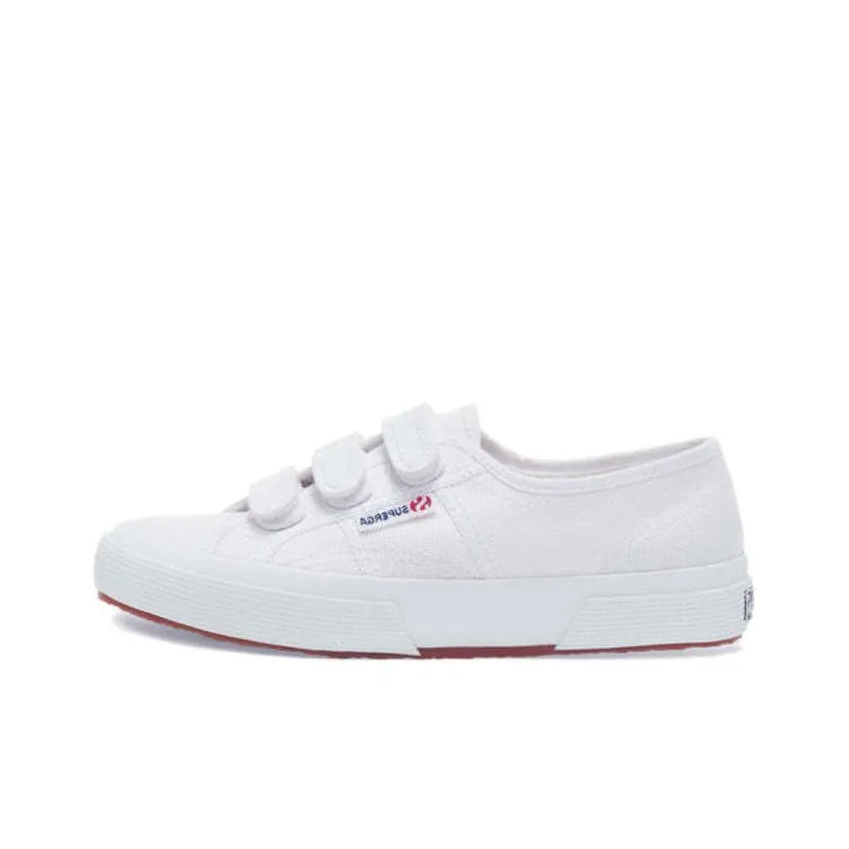 SUPERGA Low Top Skateboard Shoes Unisex White