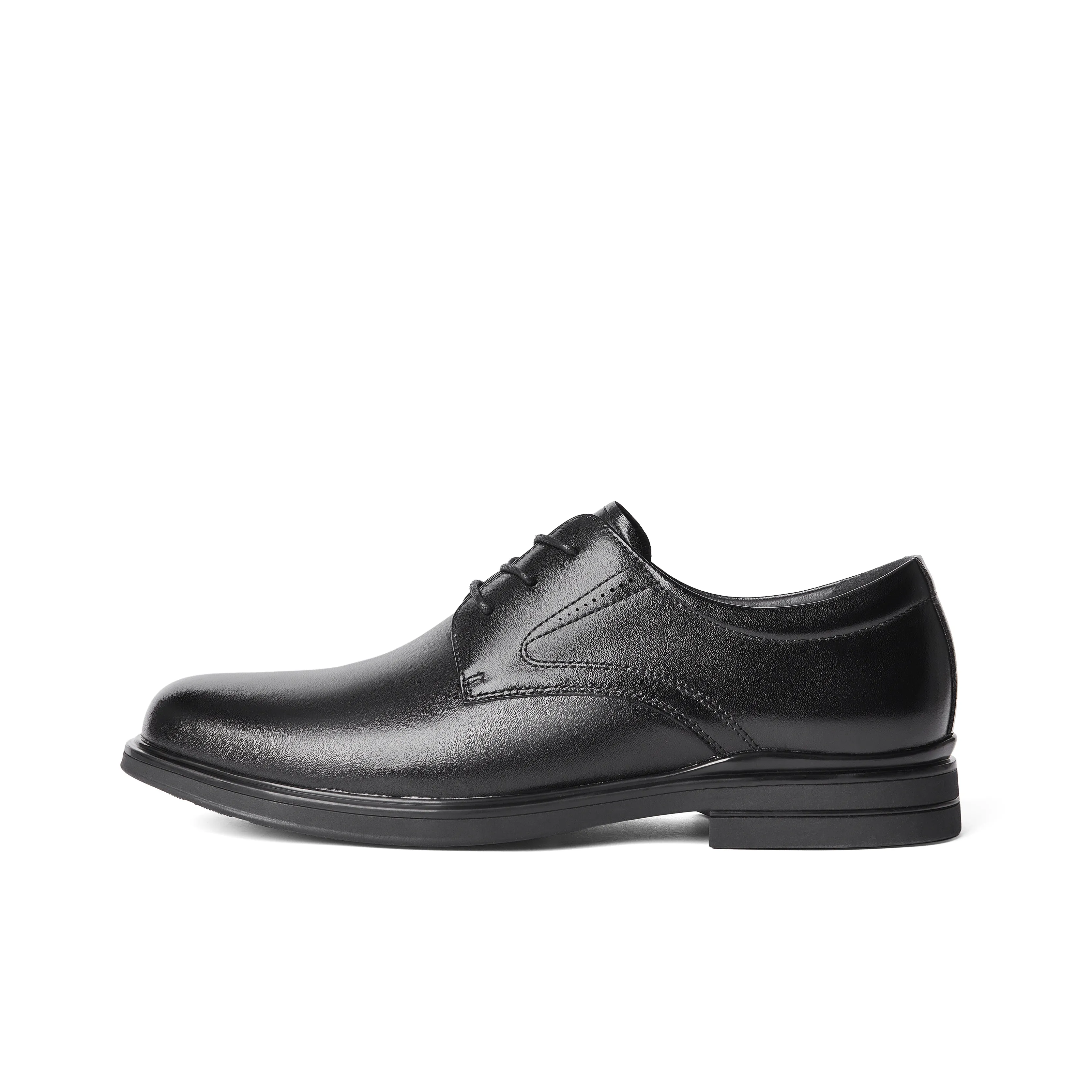 Senda Dress Shoes Men Low Top Black Wide Band/Black/Brown