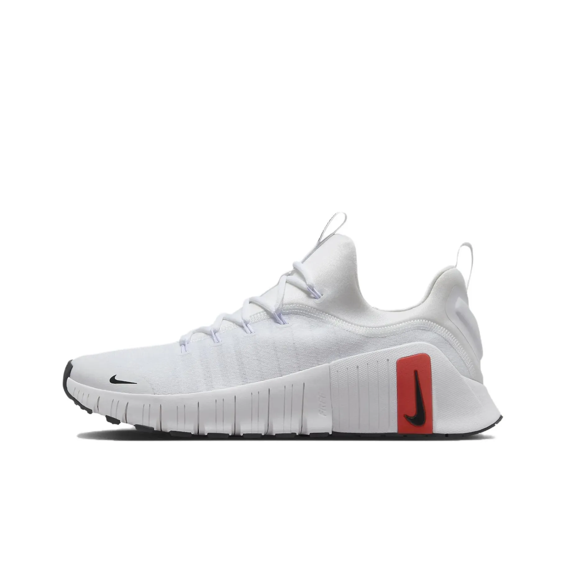 Nike Free Metcon 6 White Picante Red Pure Platinum Black