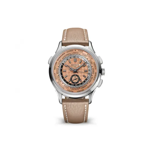 PATEK PHILIPPE Автоматический Механический Movement Мужские Часы Complex Function Chronograph Series 41 мм Коричневый