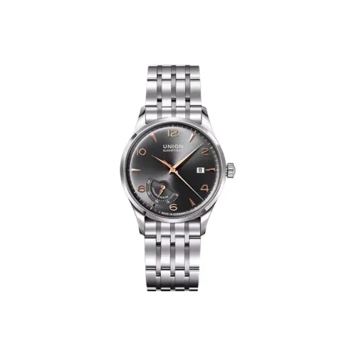 UNION GLASHUTTE/SA Механические Мужские Часы 40 мм Серые