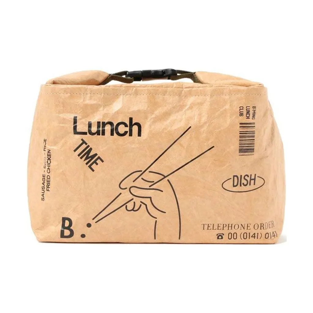 Beams Polyethylene Pe Lunch Cooler Storage Bag Regular Men
s Light Brown/Dark Brown/Marine Blue