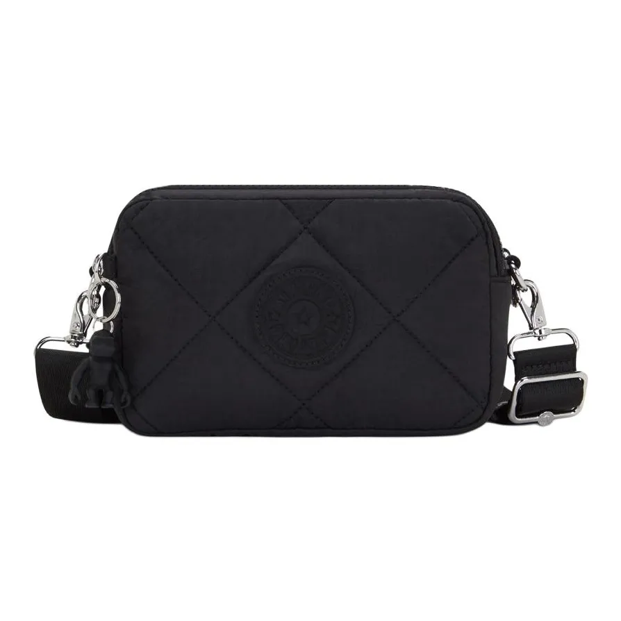 Kipling Polyamide Shoulder Bag, Crossbody Bag Trumpets Women's Cosmic Black