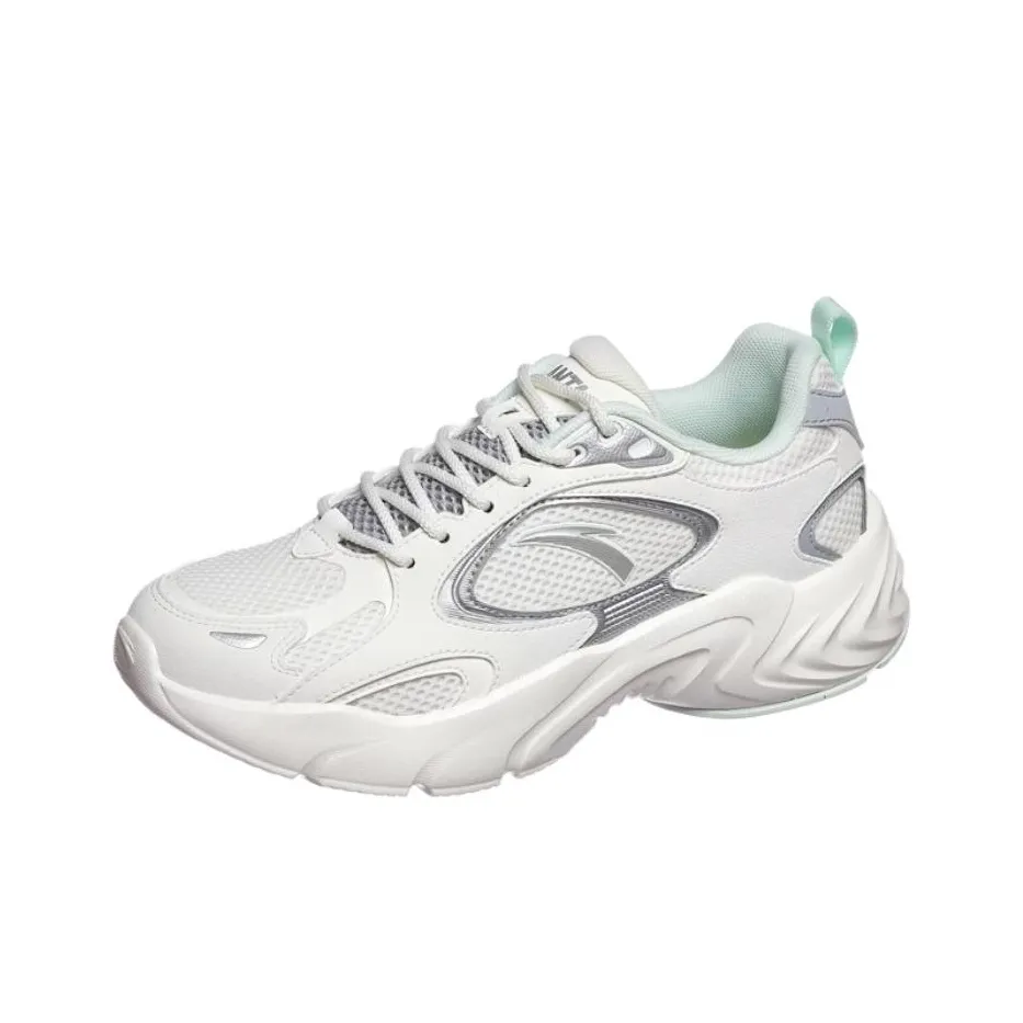 ANTA Sports Life Collection Амортизация Низкий Топ Беговые кроссовки Женские Грязь Лаймстоун