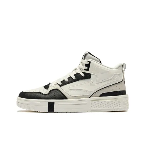Эрке Кроссовки для скейтбординга Low Top Микрокристаллический белый Глубокий черный Мужские